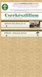 Mobile Screenshot of cserkeszliliom.ro